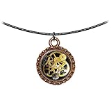 Handcrafted Steampunk Choker Necklace, 17.5