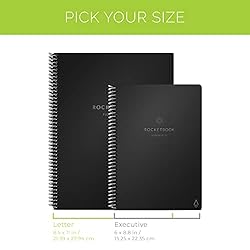 Rocketbook Smart Reusable Notebook, Fusion Plus