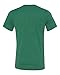 Bella Canvas Perfect Tri-Blend Fashionable T-Shirt, Large, Grass Green Triblend