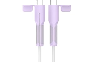 Silicone USB C Cable Protector, Anti-Breaking Wire Guard for Phone Charger and Laptop Cord, For Sleeve Cover to Fraying, Cute