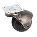 SWET Ball Caster Wheel [Set of 4] for Furniture [2 Inch], Vintage Antique Swivel Caster with Top Plate [360 Degree Rotated] [Quite and Smooth] [Ball Bearing] [Polyurethane]