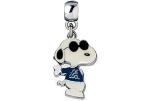 HEAVENS JEWELRY SNOOPY DOG PEANUTS CHARM SLIDER PENDANT ADD TO YOUR NECKLACE JEWELRY