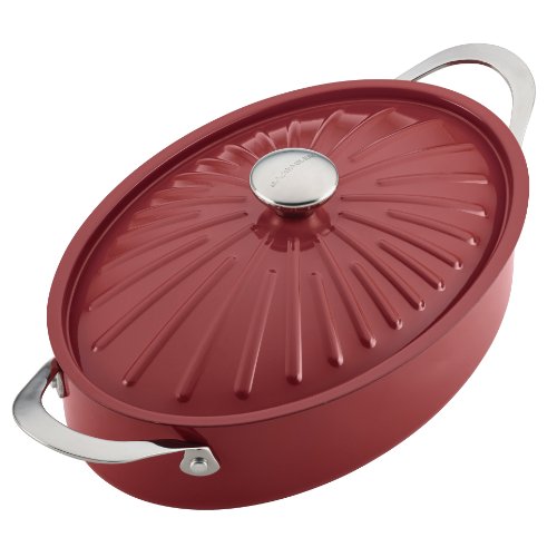 3 Rachael+Ray+Porcelain+Nonstick+Cranberry