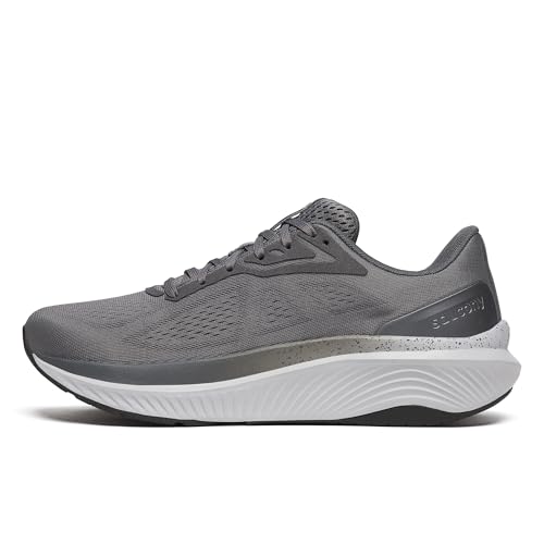 Saucony Men's Echelon 10 Sneaker Carbon/black