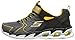 Skechers Kids Boys' Gunray Air-Protium Sneaker,Black/Charcoal/Yellow,12.5 M US Little Kid