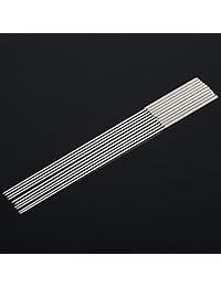 hestya 10 Pack 0,4 mm Brocas para Boquilla impresora 3d Kit de limpieza Acero Inoxidable Boquilla de limpieza de Kit de herramientas