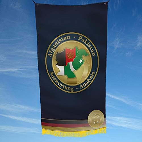 Apedes BND German Foreign Intelligence Service Afghan-Pak GRP UBL Coin CIA Counterpart2 Garage Hangar Basement Flag 2x3 Feet