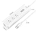 InnoTruth, Wifi Power Strip Surge Protector with 3 Individually Controlled Smart AC Plug & 4 USB Fast Charging Ports, Timer, Compatible with Alexa Echo Google Home Voice Control