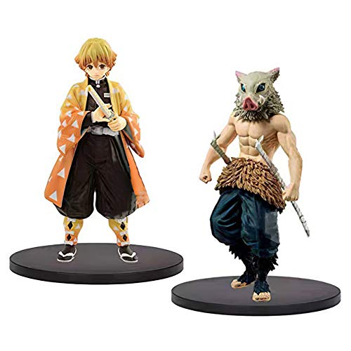 WerNerk Anime Demon Slayer: Kimetsu no Yaiba Action Figure Kamado Tanjirou & Kamado Nezuko Vinyl Figure Collectible PVC Figure for Anime Fans( 2pcs)