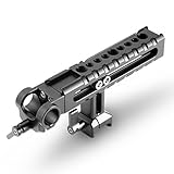 SMALLRIG NATO Top Handle with 15mm Rod Clamp,Locating Pins for Arri and Cold Shoe Handlegrip - 2027