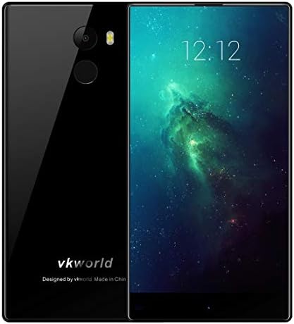 D siyuan VKworld Mix Plus Mobile Phone, 3GB+32GB, Fingerprint Identification, 5.5 inch 2.5D Full Edgeless Android 7.0 MTK6737 Quad Core up to 1.3GHz, Network: 4G, Dual SIM (Color : Black)