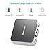 POWERADD 40W 5 Port USB C Charging Station Multi Port Wall Charger QC3.0 USB C Desktop Charger Block Compatible iPhone, Samsung, Nexus, LG, and More USB Device