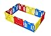 Baby Care Play Mat Funzone Play Pen - Extra Large Baby Play Yard - Play Pen for Baby - Safe with Double Locking (Vivid, Full Set)