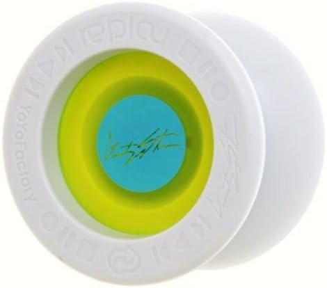 Replay Pro Electric Glow Aqua Yo Yo From YOYOFactory Gentry Stein Signature Edition by Replay Pro