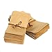 AwePackage Heavy Duty Kraft Paper Self Standing Resealable Zipper Pouch Bags (1 oz- 16 oz) - FDA and USDA compliant (50, 3 Oz)