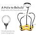 Third Hand Soldering PCB Holder Tool Quad Arms 3x LED Magnifying Helping Hands Crafts Jewelry Hobby Workshop Helping Station Non-slip Metal weighted base