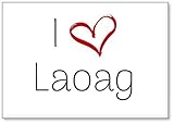 I Love Laoag, fridge magnet