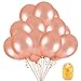 Jblcc 100PCS/12 Inch Party Balloons Elegant Latex Balloons for Birthday,Wedding and Holiday Party Decorations (rose gold)