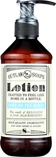OUTLAW SOAPS LOTION, HOME ON THE RANGE, 8 OUNCE