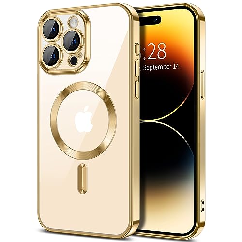 Hython Magnetic Clear Case for iPhone 14 Pro Case
