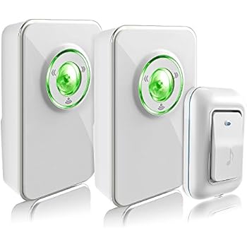 Sonic Alert DB200 Deluxe Wireless Doorbell with Lamp Flash
