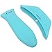 Crucible Cookware Silicone Hot Handle Holder (2-Pack Mix Turquoise)
