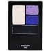 Maybelline New York Expert Wear Eyeshadow Quads, Electric Blue, 0.17 oz.