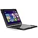 MoKo Lenovo Yoga Book Case, Ultra Compact Slim Folio Leather Cover Case for Lenovo Yoga Book YB1-X90F, YB1-X91F 10.1 Inch 2-in-1 Tablet/Laptop, Black