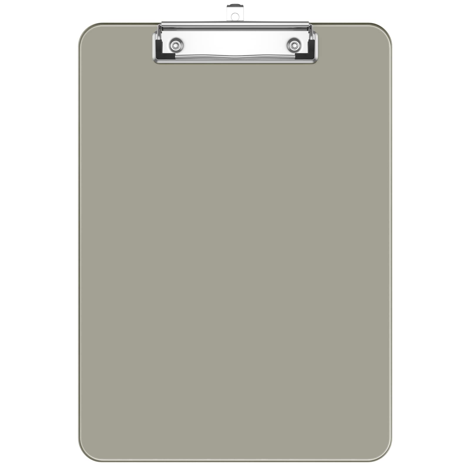 Hnogri Plastic Clipboards, Black Clip Board Standard A4 Letter Size for Classroom, Students, Office Supply, with Low Profile Clip, Size 12.5 x 9 in — image 1