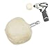 Extra-Thick Cotton Buffing Ball 2" - Hex Shank - Turn Power Drill into High-Speed Polisher