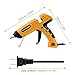 Hot Glue Gun,Crenova 100 Watts Industrial Hot Melt Glue Gun Set, with 10pcs Glue Sticks and Carry Bag, for Factory, Home and School, DIY Arts and Crafts Projects, Home Quick Patch-ups (Yellow)