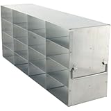 UF-442 Standard Freezer Rack for 2" Boxes, Stainless Steel, 4 x 4 Cap