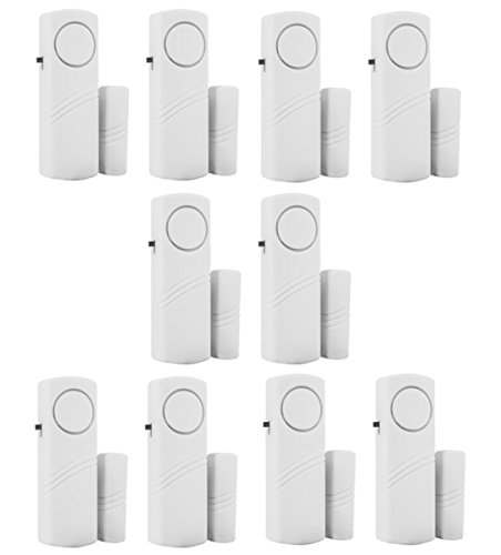 Wireless Entry Home Door Window Burglar Alarm With 10 PCS Safety Security ALARM System Magnetic Sensor