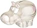 Reed & Barton Jungle Parade Silver Plate Hippo Coin Bank