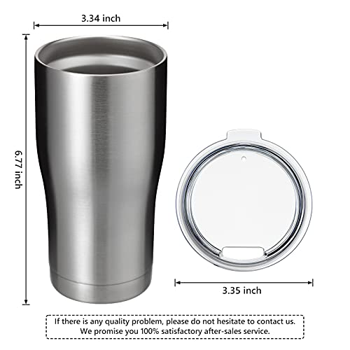 MEWAY 20oz Stainless Steel Tumblers 12 Pack Bulk, Vacuum Insulated