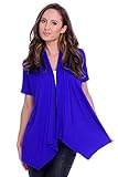 SR Women's Basic Various Style Sleeve Open Cardigan (Size: Small-5X)