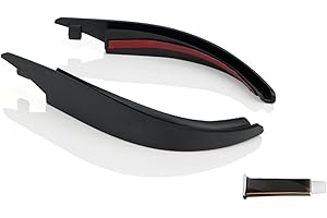 ROMASO Rain Gutter Extensions for Jeep,Rain Diverter Rain Gutter for Jeep Wrangler Hard Top, Rain Diverter Extensions for Jeep Wrangler JK JKU 2007-2018,2Pack