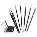 ElleSye Blackhead Remover Tweezer Kit, Skin-safe Acne Removal Tool Set, Stainless Steel Double-ended Pimple Comedone Extractor