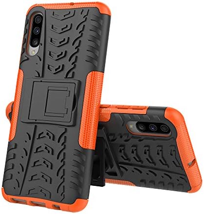 GH GHawk G-hawk Shock Proof Dual Layer Hybrid Armour for Samsung Galaxy A70,[Heavy Duty Protection] [Dual Layer] Hard Silicone Skin Hybrid KickStand Case Cover