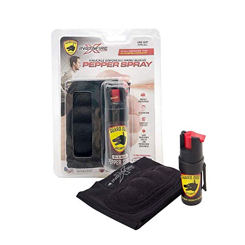 Guard Dog Instafire Xtreme Pepper Spray for Runners Knuckle Defense