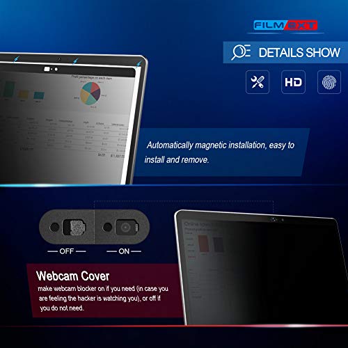 for MacBook Pro 16 inch HD Privacy Screen Protector Filter,
