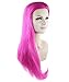Long Hair Fantasy Wig Pink Hairpiece for Women Anime Cosplay Dress Up Costume