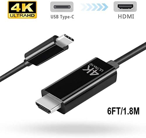 eErlik Latest Upgraded MHL USB C Type C 3.1 to HDMI 4K HDTV Adapter Cable for MHL Supported Device