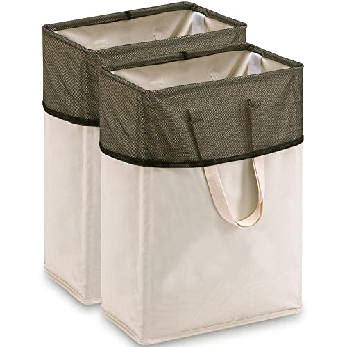 Slim Laundry Hamper with Adjustable Long