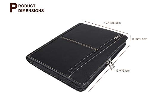 image for AZXCG Professional Slim Padfolio for 12.9-inch iPad Pro (2018 Gen), Fu