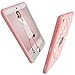 iPad 5th Generation Case, iPad 9.7 2017 Case, Hocase Shockproof Dual Layer Hard Shell Rubber Bumper Protective Case with Flower Vine Pattern and Kickstand for iPad Model A1822/A1823 - Rose Gold/Grey