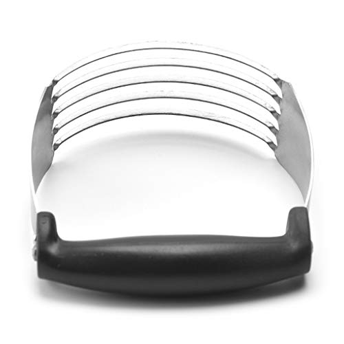 Kofun Flour Blender, Dough Blender Flour Cutter Professional Manual Pastry Mixer Heavy Duty Stainless Steel Blades Home Baking Tool