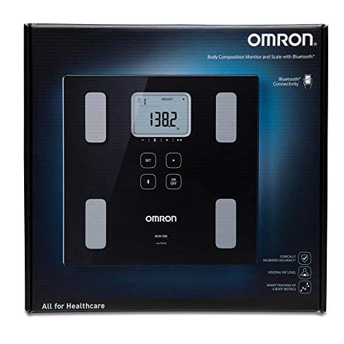 Omron Body Composition Monitor and Scale with Bluetooth Connectivity 6 Body Metrics