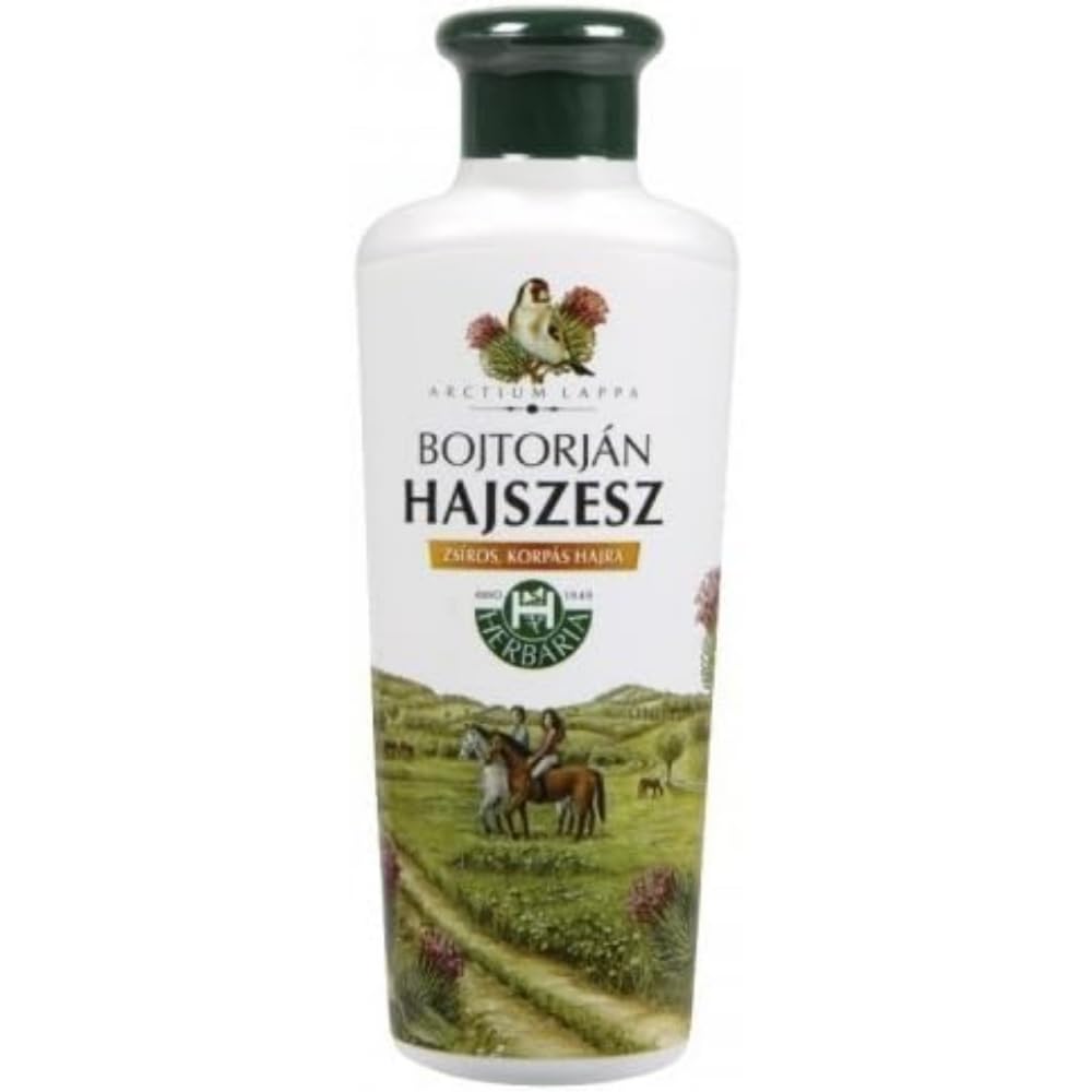 Herbária Bojtorján Hajszesz Burdock Rub in Conditioner for Greasy Hair and Dandruff 250ml