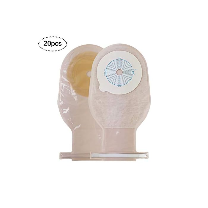 CELECARE Colostomy Bags One-Piece System Special Ostomy Bag, Cut to Fit (Max 20-65mm) 20pcs A001